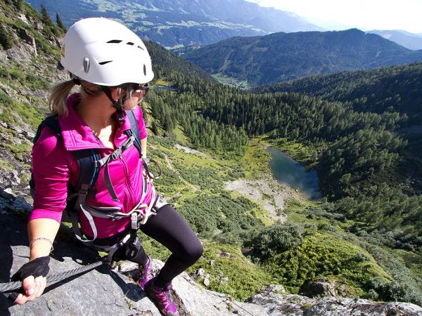 Der Klettersteig Franzl auf der Reiteralm