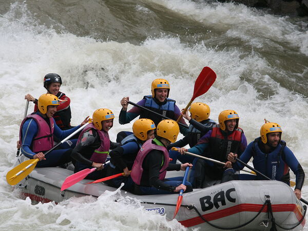 Raftingtour auf der Enns